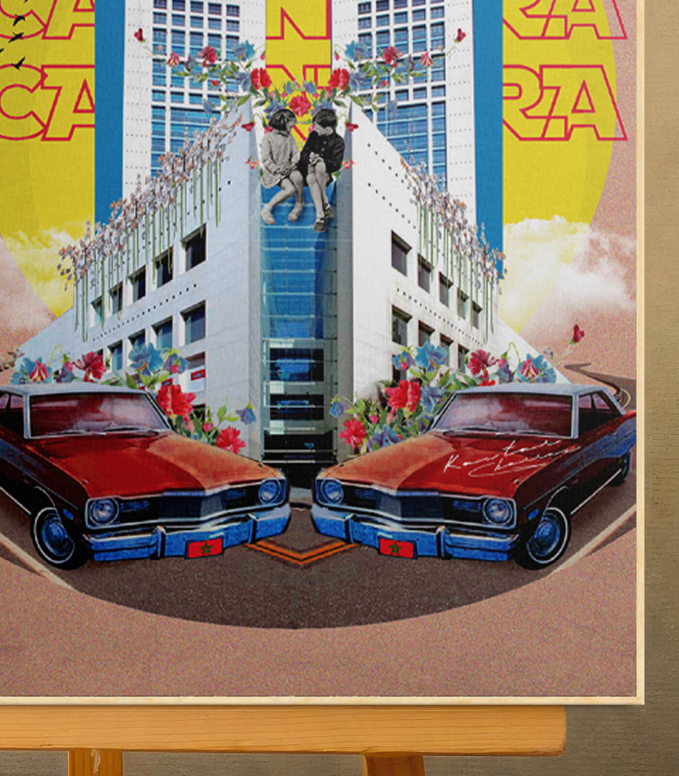 Casanegra - signé par l'artiste Kawtar BRZ.